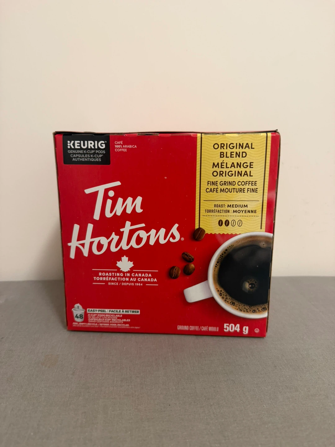 Tim Hortons Coffee blend,Keurig K-Cup Pods 48 Count
