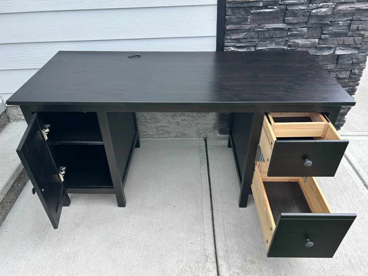 IKEA HEMNES Wooden desk - photo 2