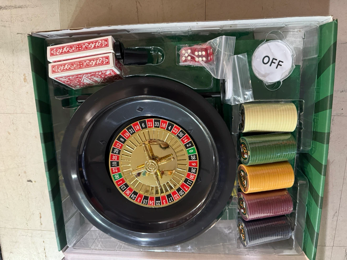 Casino Game Night 4 in 1 Set - photo 2