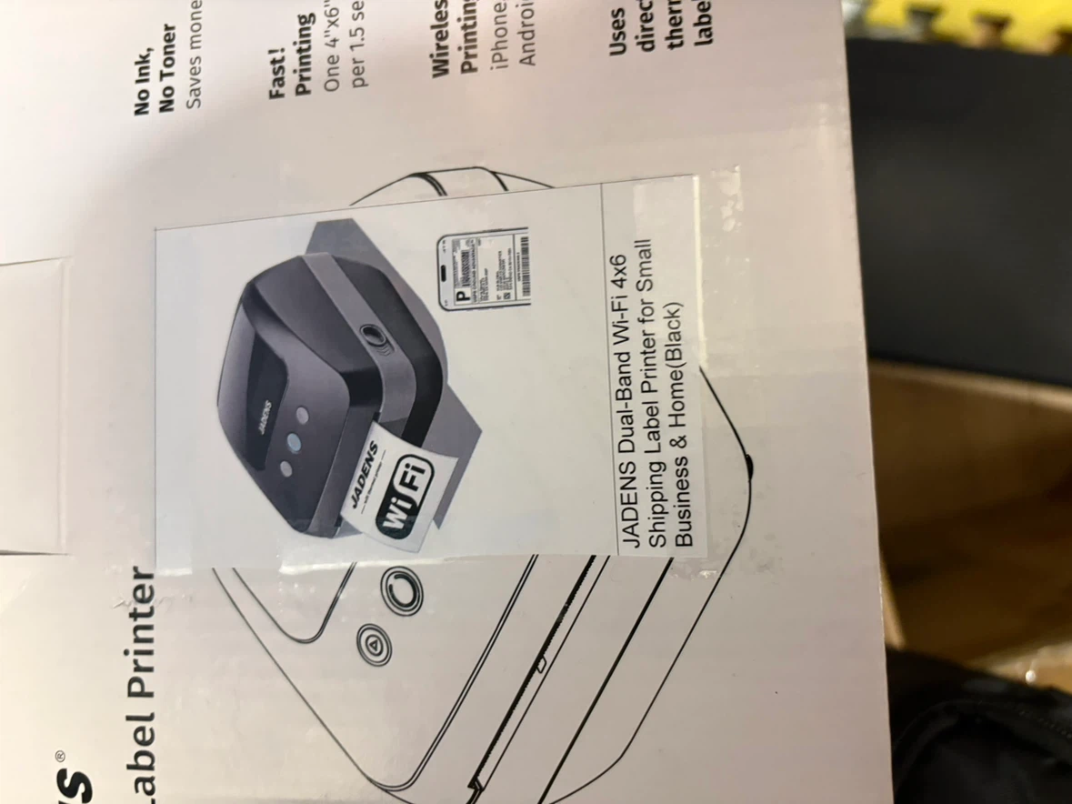 Jadens JD-410WF Dual-Band Wi-Fi Thermal Label Printer