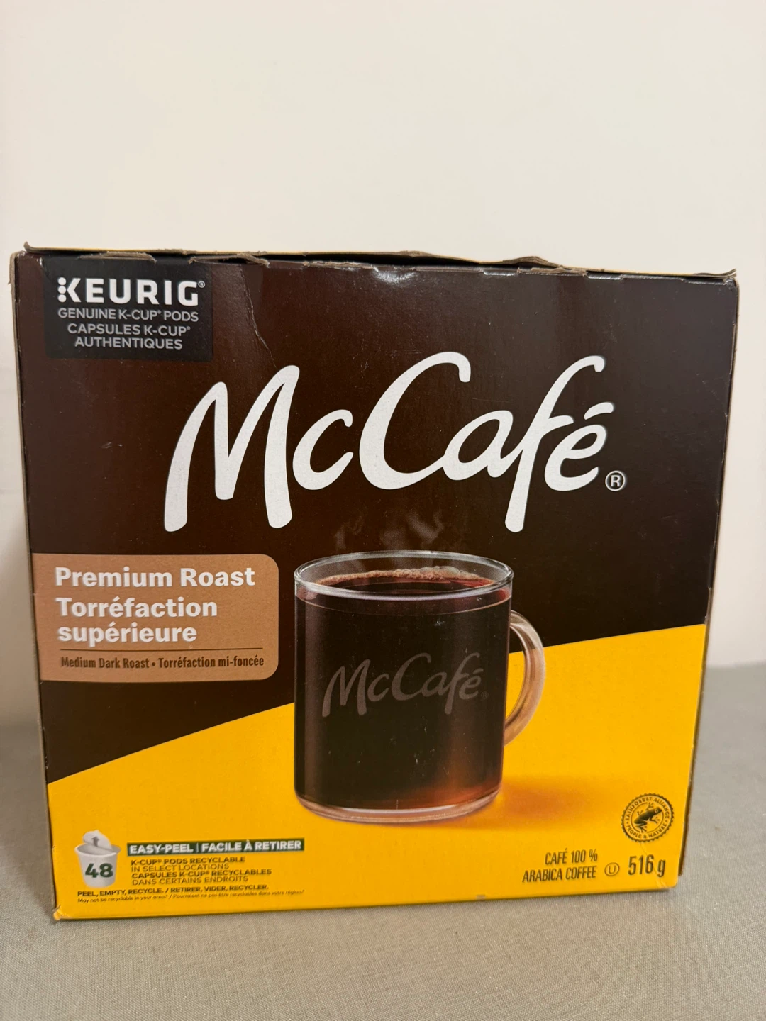 McCafé Premium Roast K-Cup Pods 48 Count
