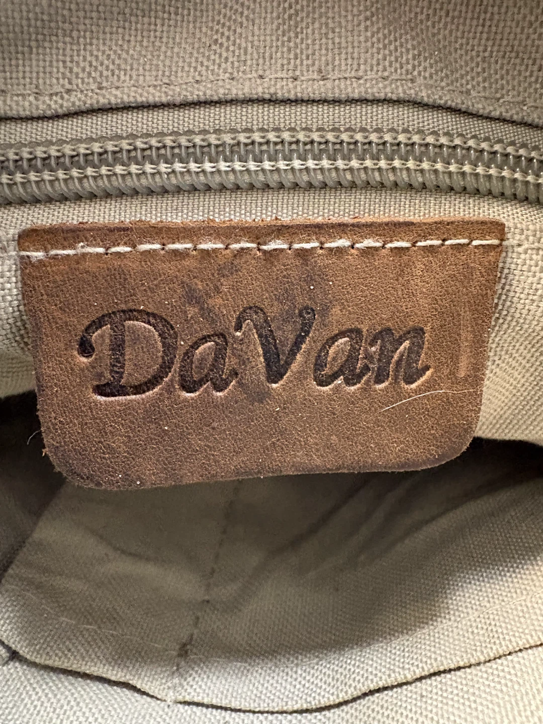 DaVan “Jasper” teal canvas crossbody/shoulder bag - photo 5