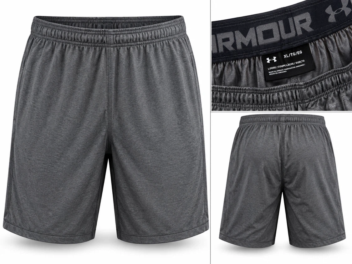Under Armour Loose Fit Shorts - Gray - XL