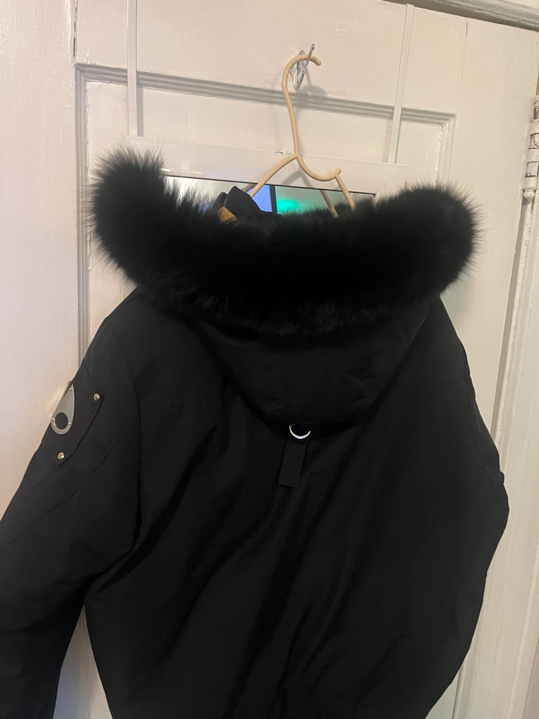 Moose Knuckles Black Bomber Jacket - photo 2