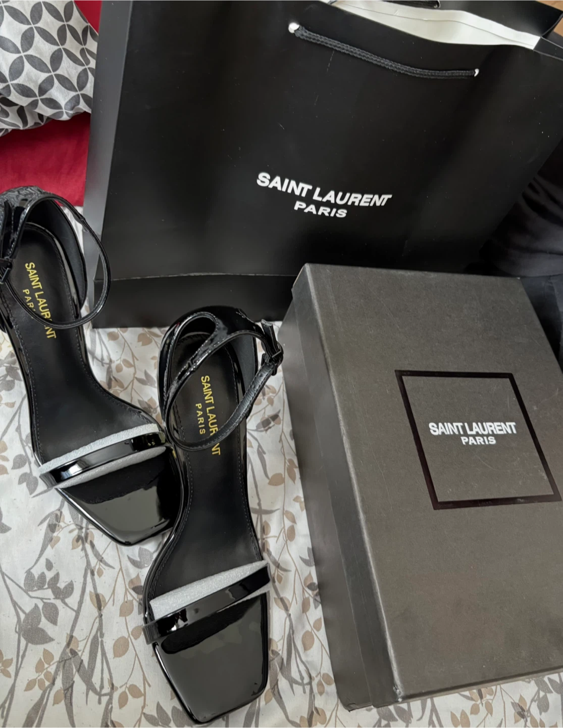 Saint Laurent Opyum Heels - Black - photo 2