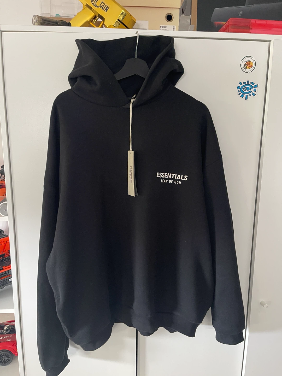 Essentials Fear of God Black Hoodie