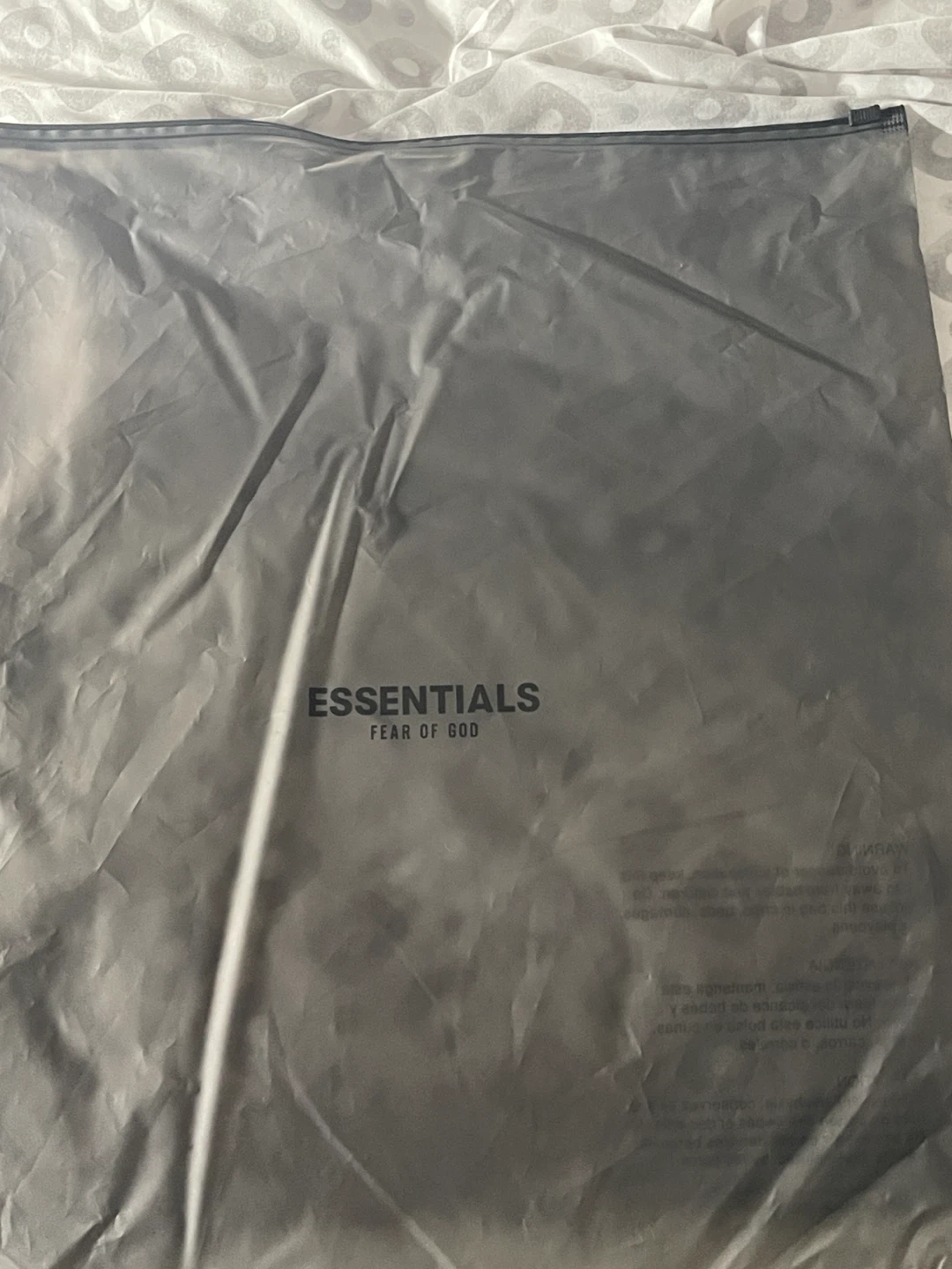 Essentials Fear of God Black Hoodie - photo 3