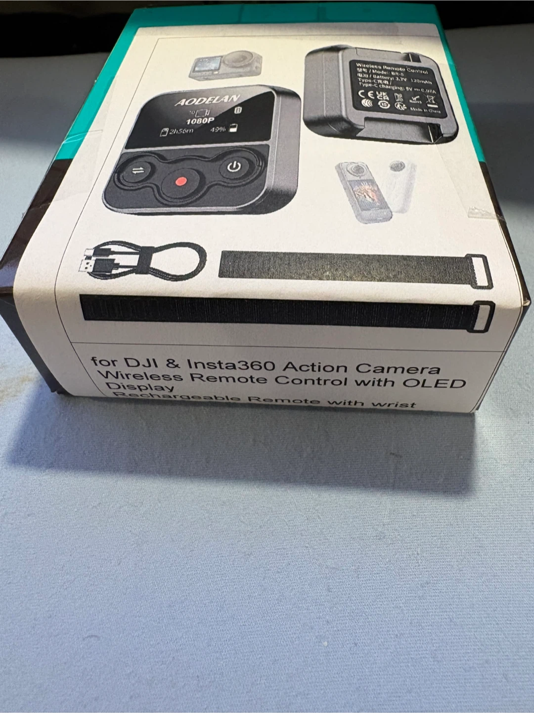 AODELAN BR-5 Wireless Remote Control for Action Cameras - photo 2