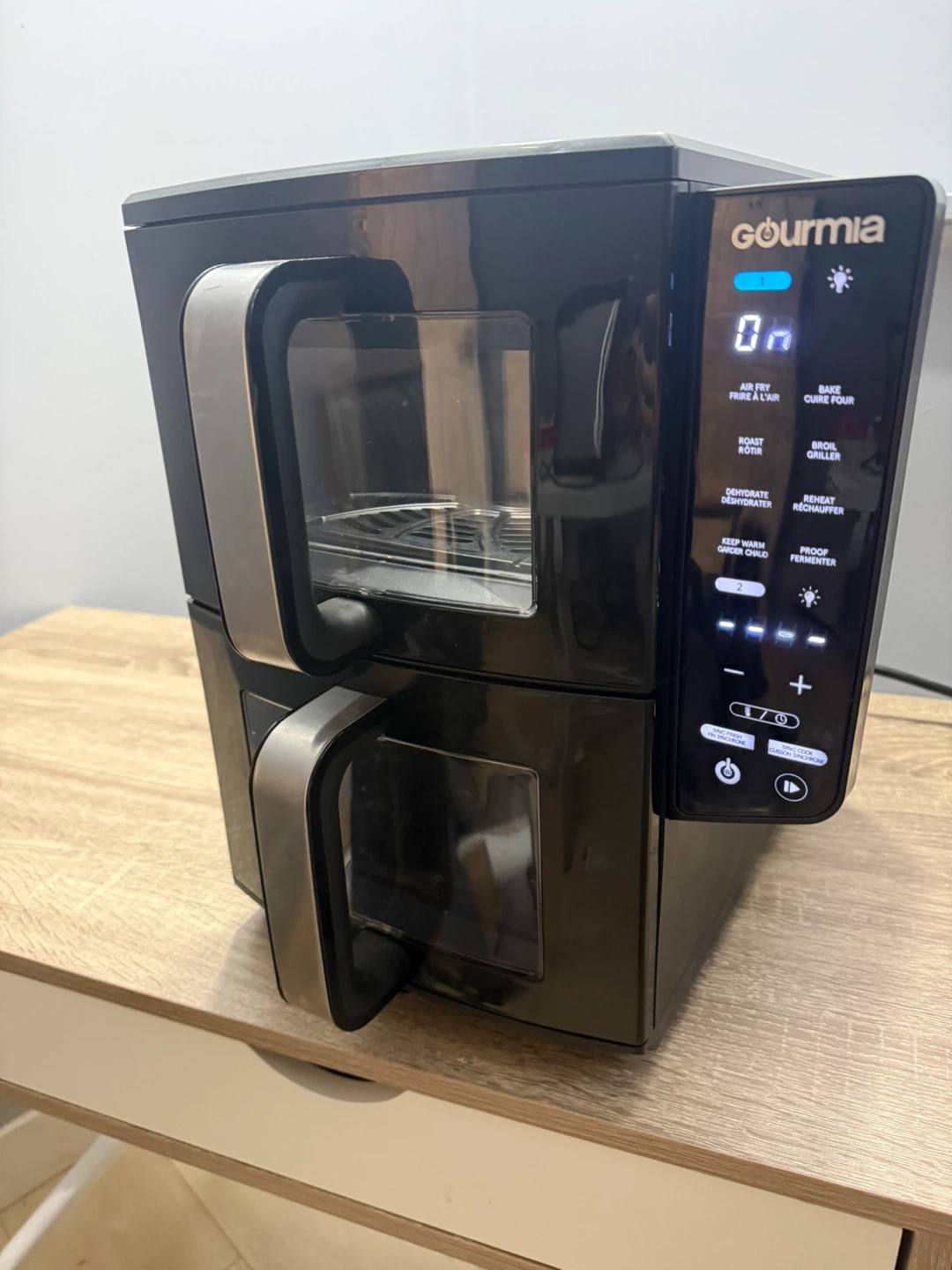 Gourmia Dual Basket Air Fryer - photo 3