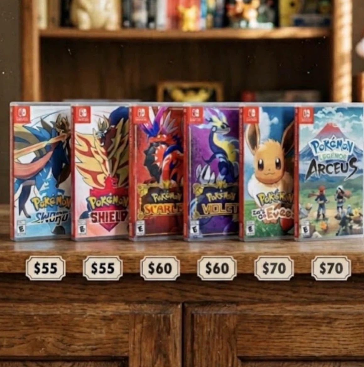 Nintendo Switch Pokemon Games