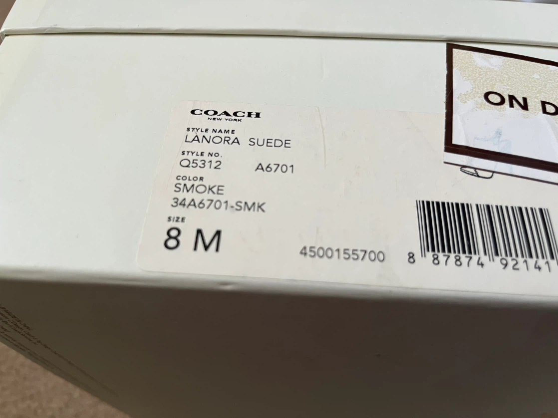 Coach Shoes Size 8US - photo 4