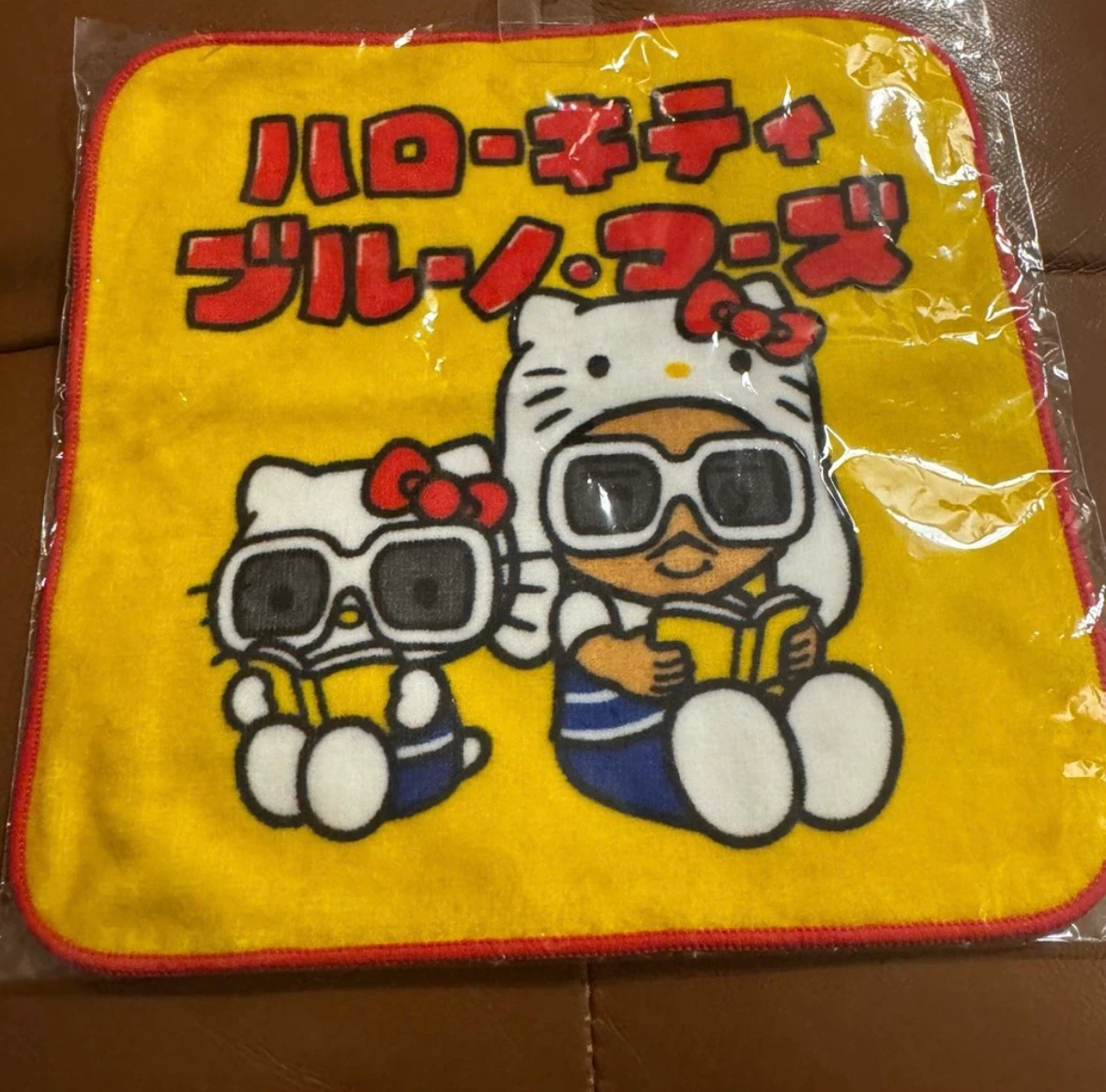 Bruno Mars x Hello Kitty Mini Towel (From Japan)