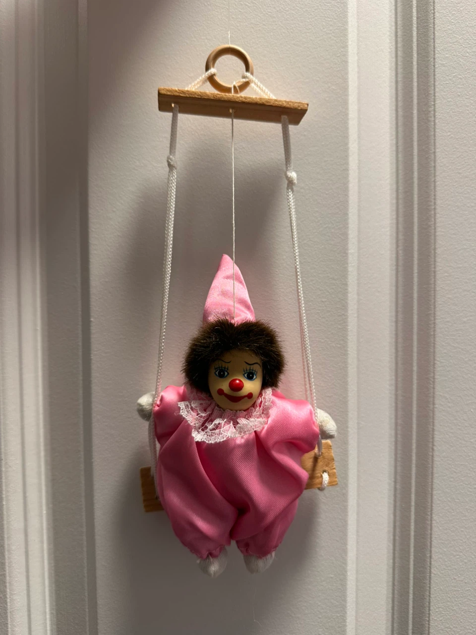 Vintage Lidco Clown Doll on Swing - photo 3
