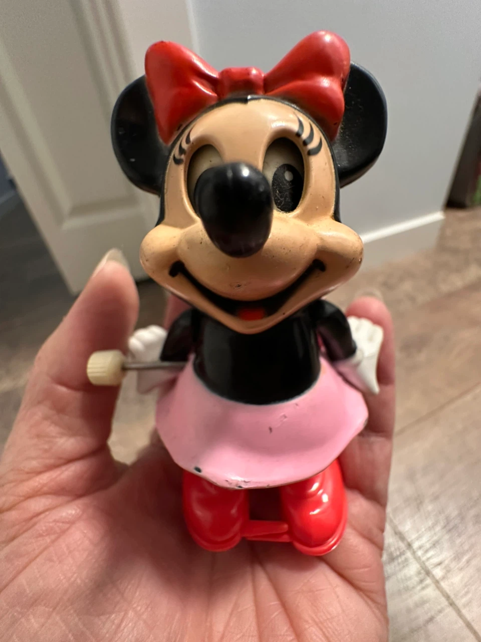 Vintage Disney Minnie Mouse Wind-Up Toy