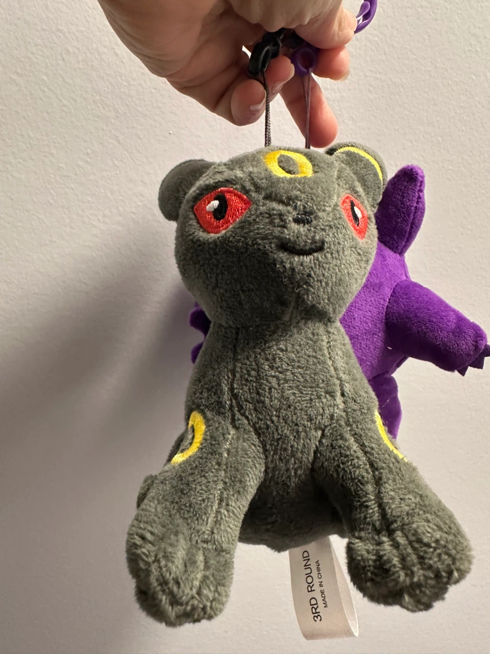 Pokemon Gengar and Umbreon Plush Keychains - photo 3