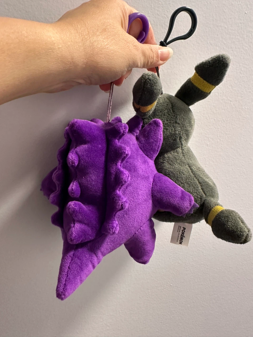Pokemon Gengar and Umbreon Plush Keychains - photo 4