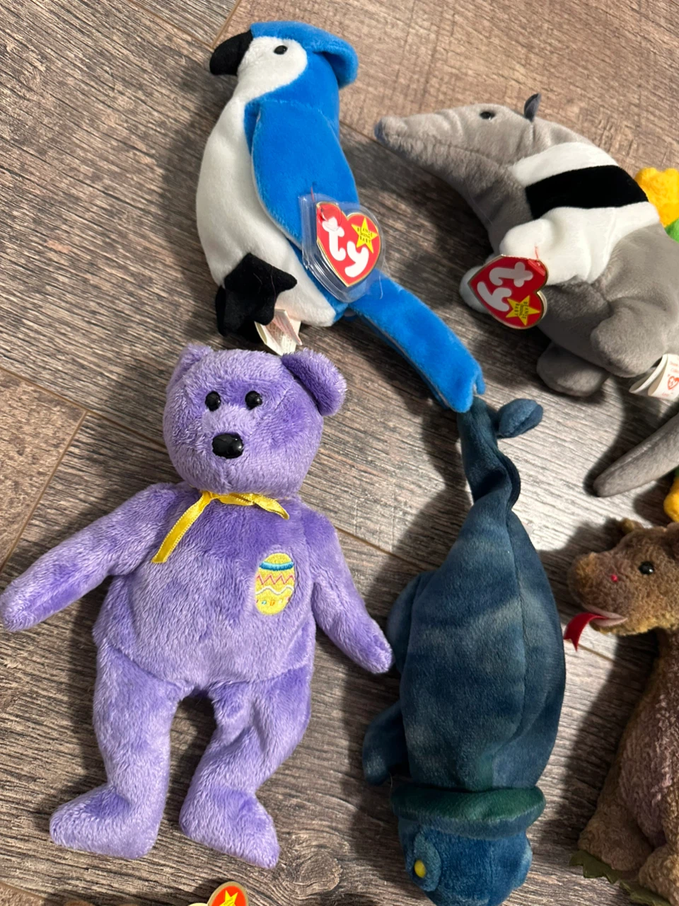 Collection of 9 Ty Beanie Babies Plush Toys - photo 2