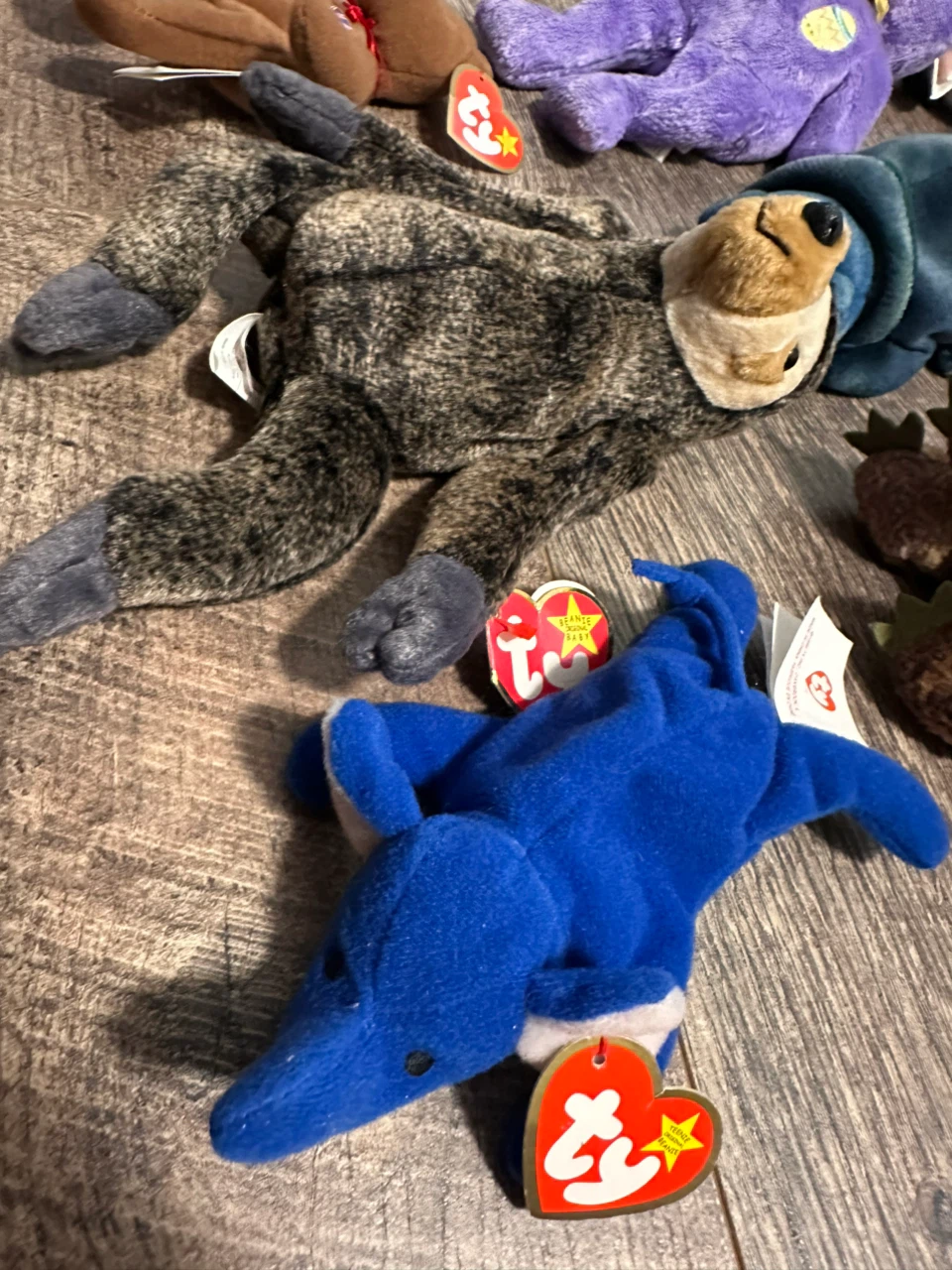 Collection of 9 Ty Beanie Babies Plush Toys - photo 4