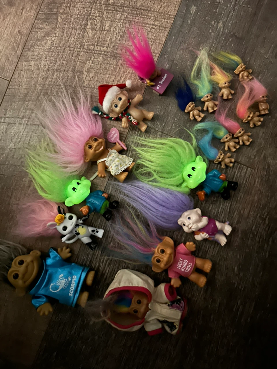 RARE Collection of Vintage Troll Dolls