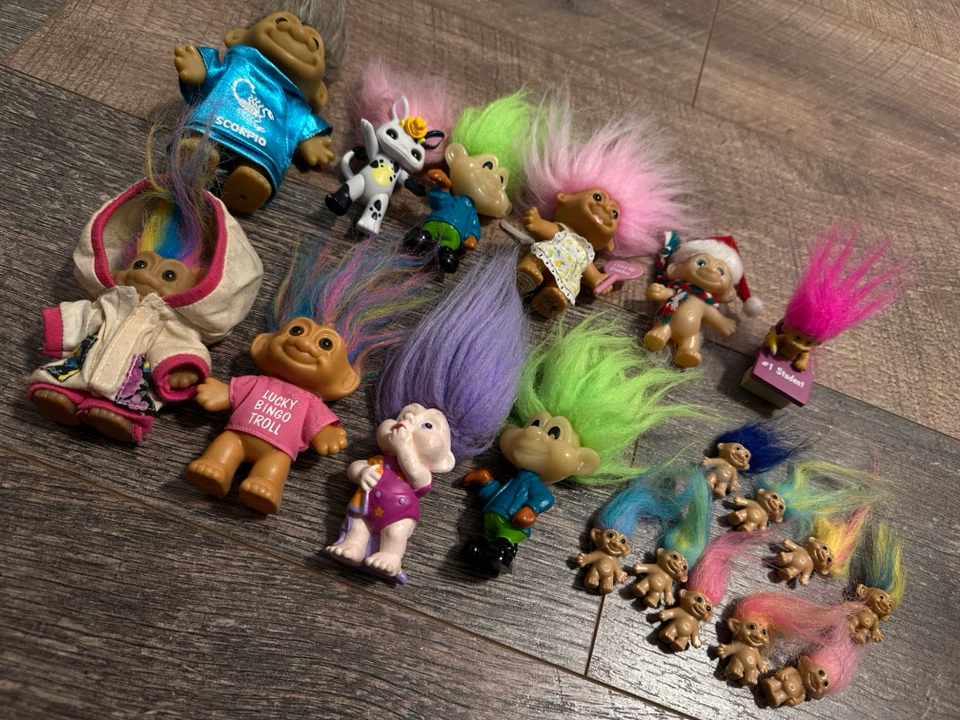 RARE Collection of Vintage Troll Dolls - photo 2
