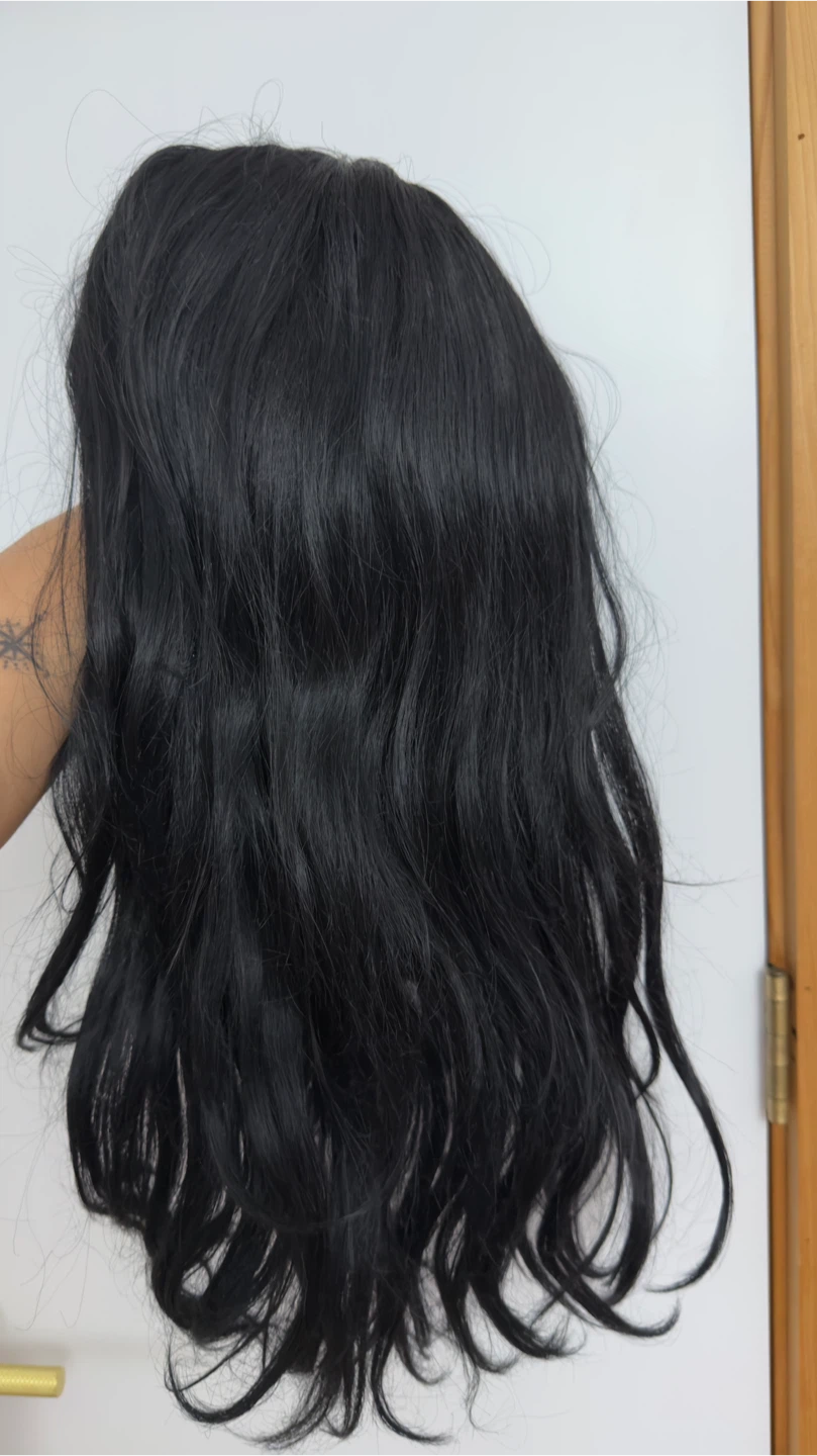 Halloween black wig
