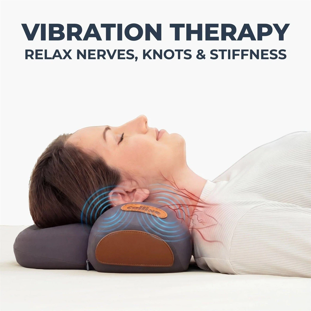 Callise Vibration and Heat Therapy Neck Pillow