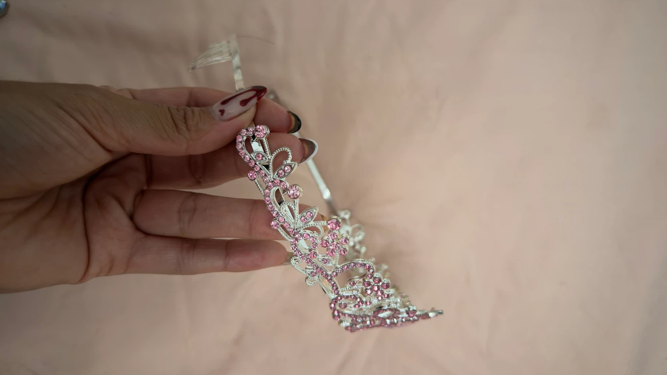 Halloween pink crown - photo 2