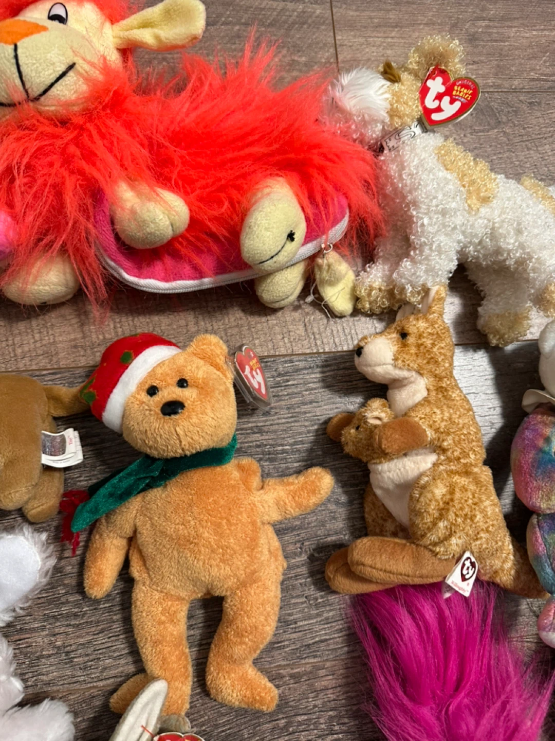 Retired Ty Beanie Babies Plush Toy Collection plus 2 trolls - photo 5