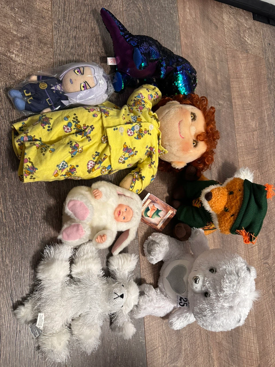 Collection of vintage/new Plush Toys