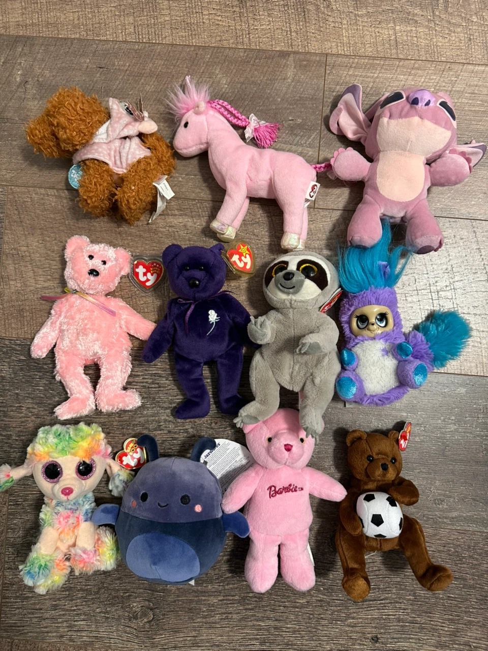 Assorted rare/vintage Plush Toys Collection