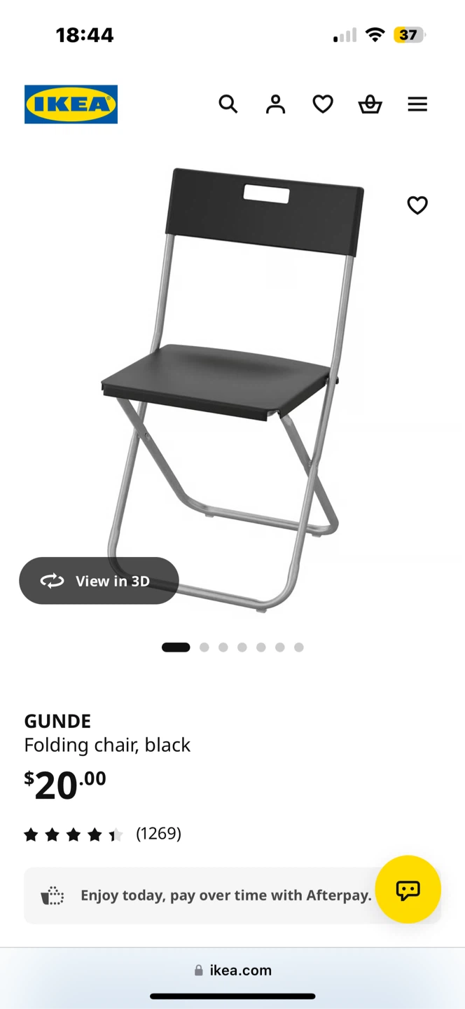 IKEA GUNDE Folding Chair