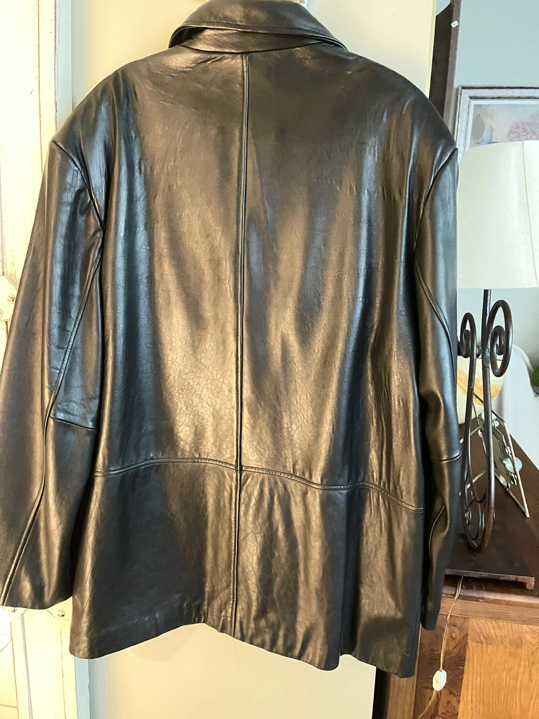 Danier Genuine Leather Jacket Black Size Large - photo 2
