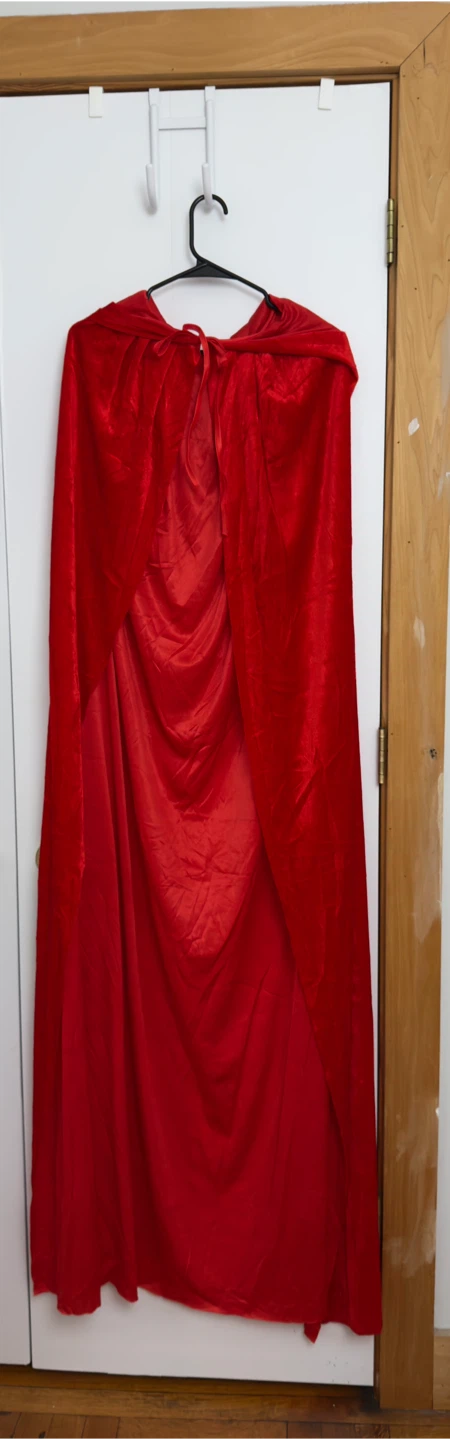 Halloween hooded large cape
