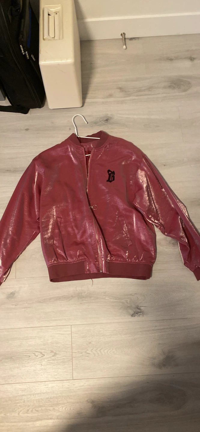 Beascer Pink Bomber Jacket