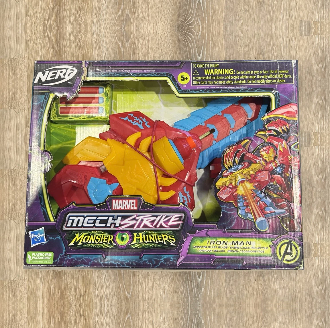 Nerf Marvel Iron Man Mech Strike Monster Hunters