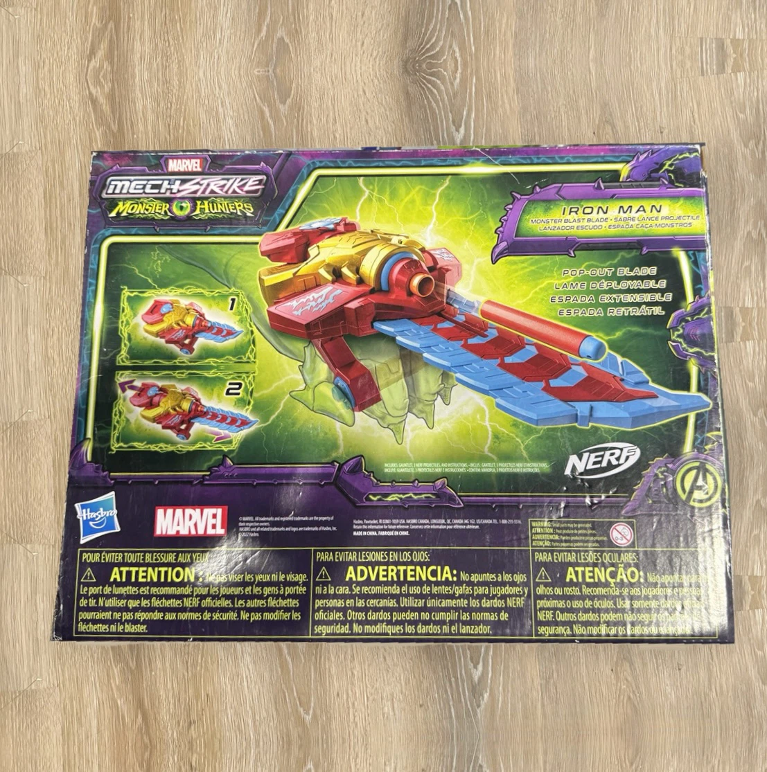 Nerf Marvel Iron Man Mech Strike Monster Hunters - photo 2