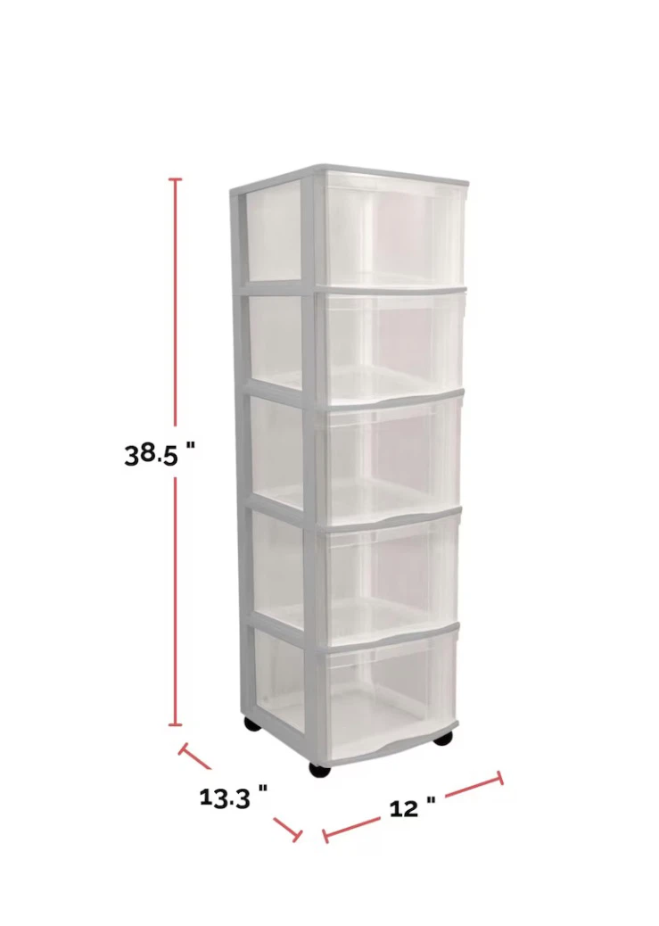 type A 5-Drawer Storage Tower - photo 3