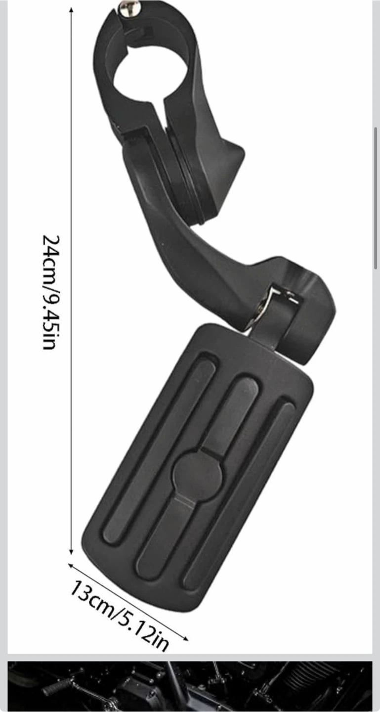 Motorcycle Highway Pegs Long Angled Mount - photo 4