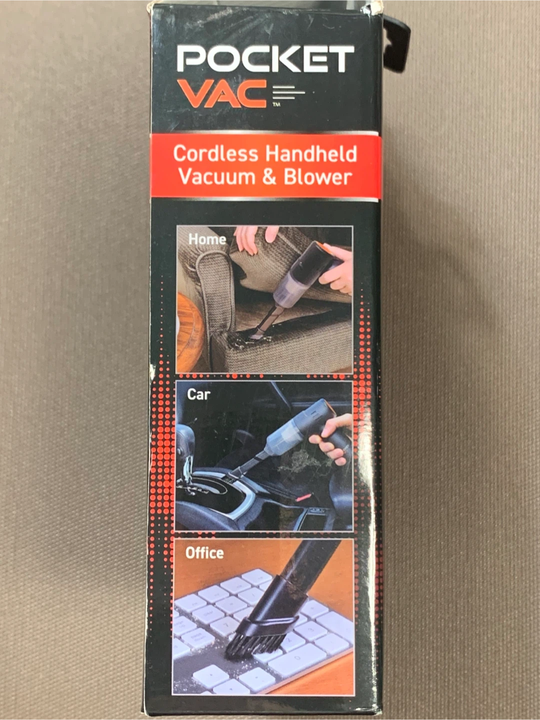 Pocket Vac Cordless Handheld Vacuum and Blower - photo 3