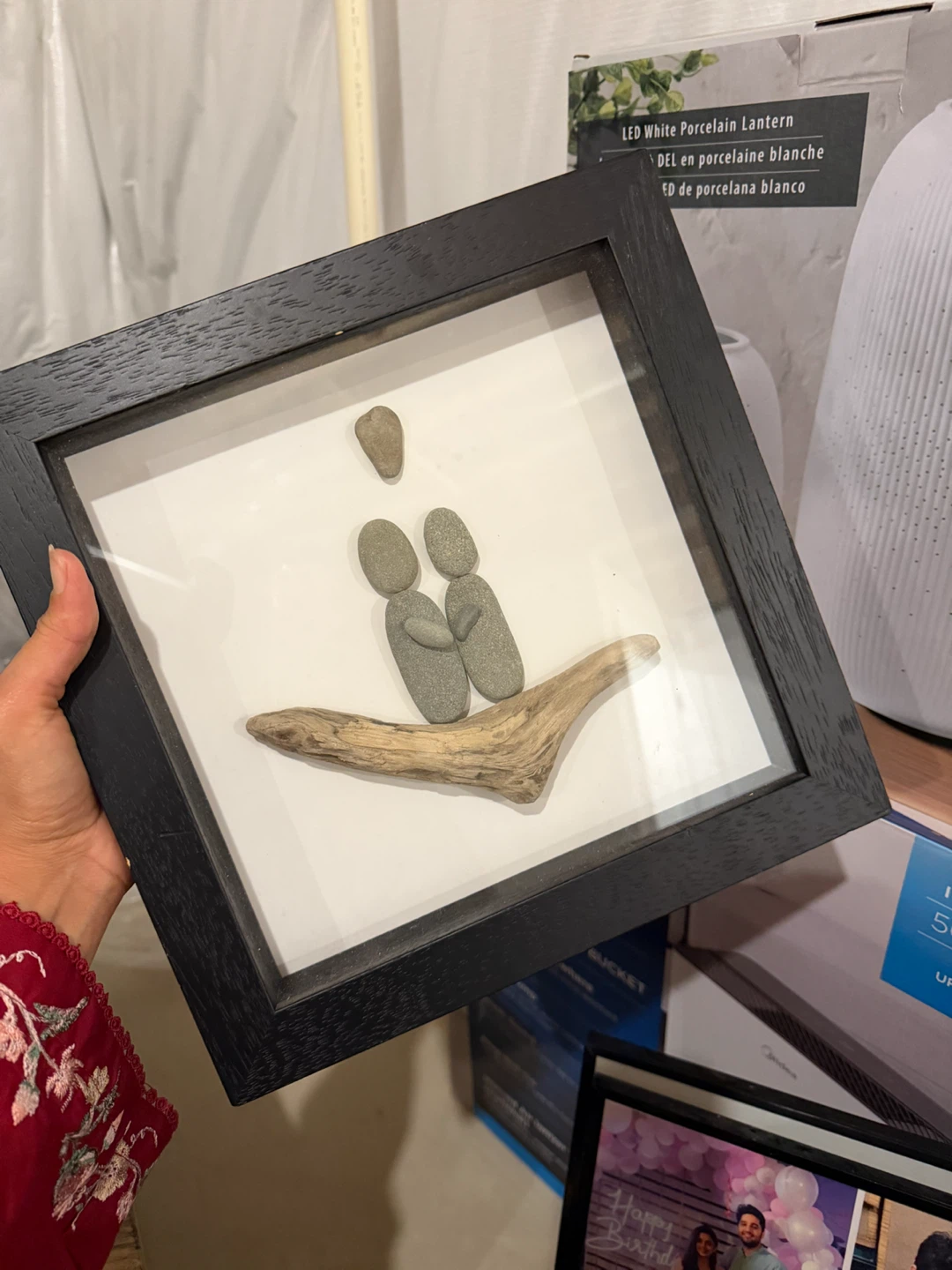 Stone Art Framed Decor