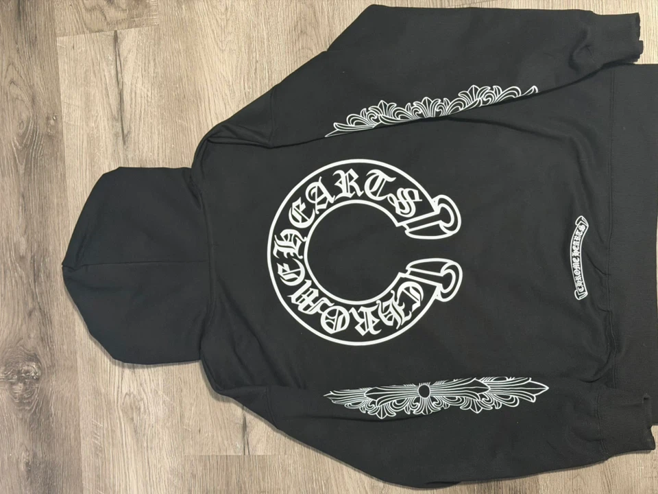Chrome Hearts Black Full Zip Hoodie - photo 4