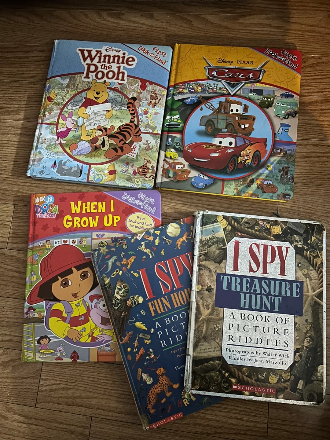 5 Kids Books and Memory Game Bundle