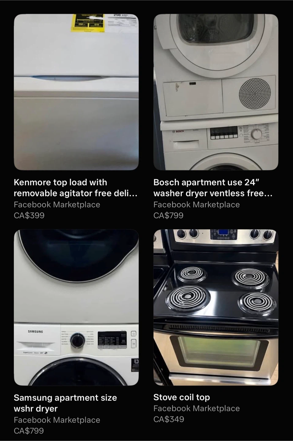 Used appliances free delivery install - photo 5