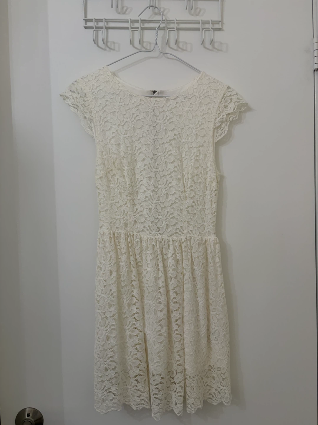 Aritzia White Lace Dress