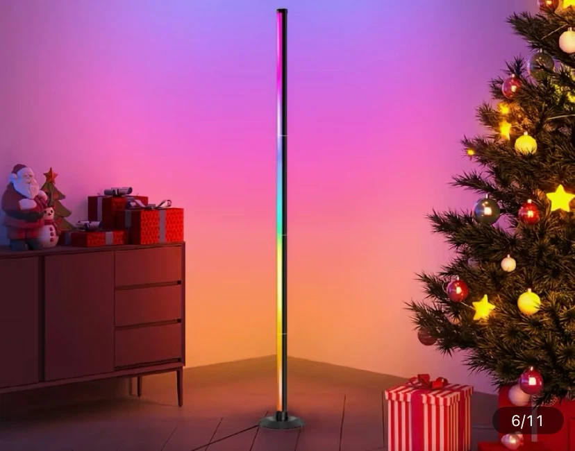 RGB LED Color-Changing Floor Lamp