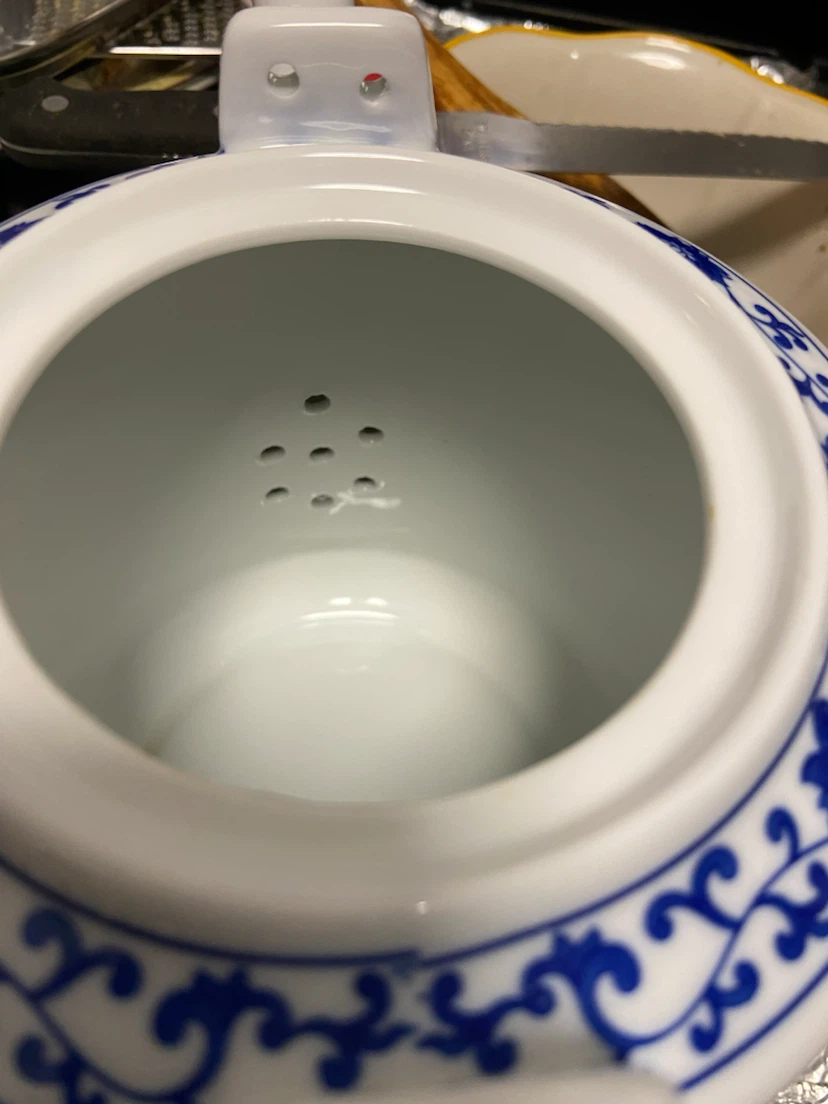 Blue and White Porcelain Teapot - photo 2
