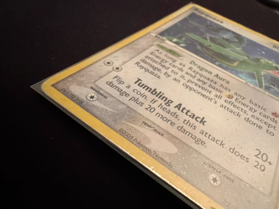 Pokemon Rayquaza ex Deoxys Holo Rare 22/107 HP - photo 5