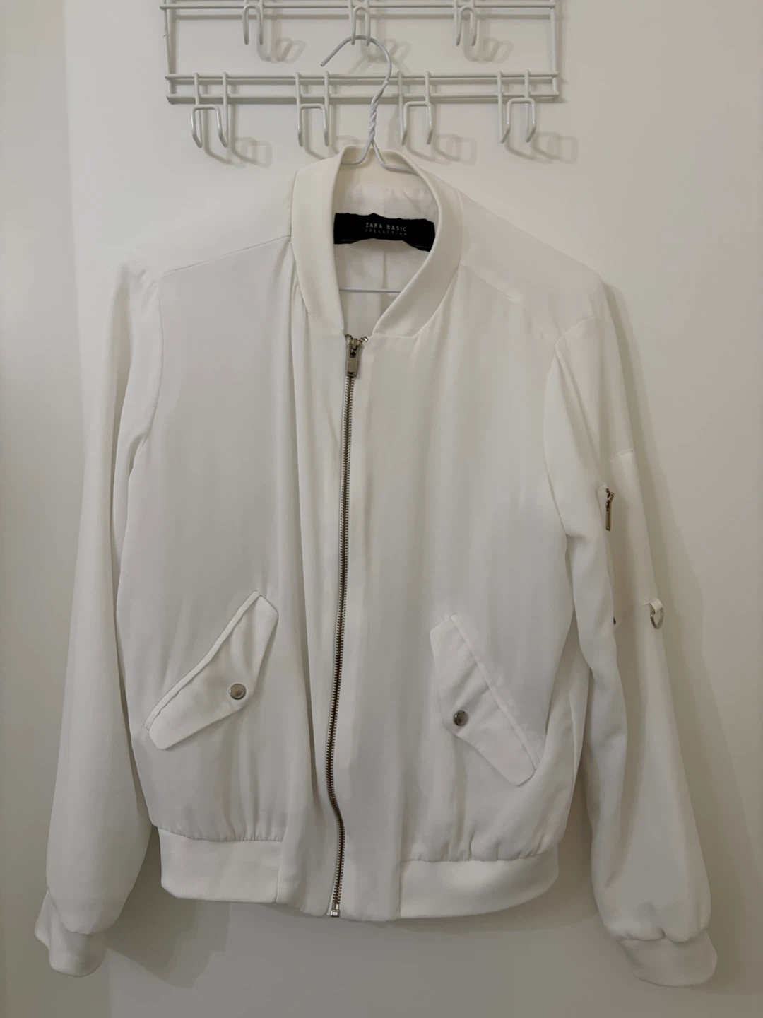 Zara White Jacket