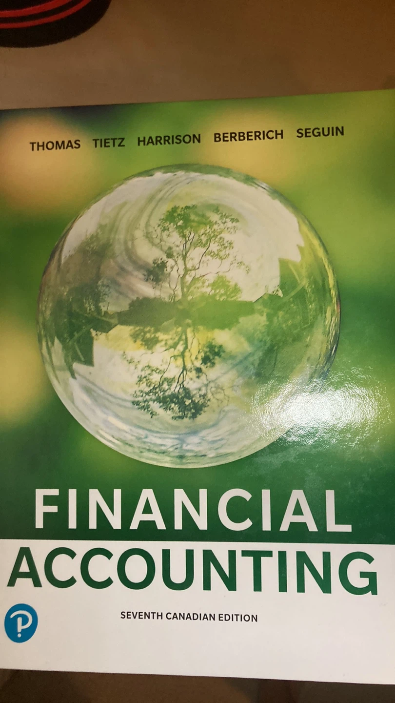 Financial Accounting Seventh Canadian Edition