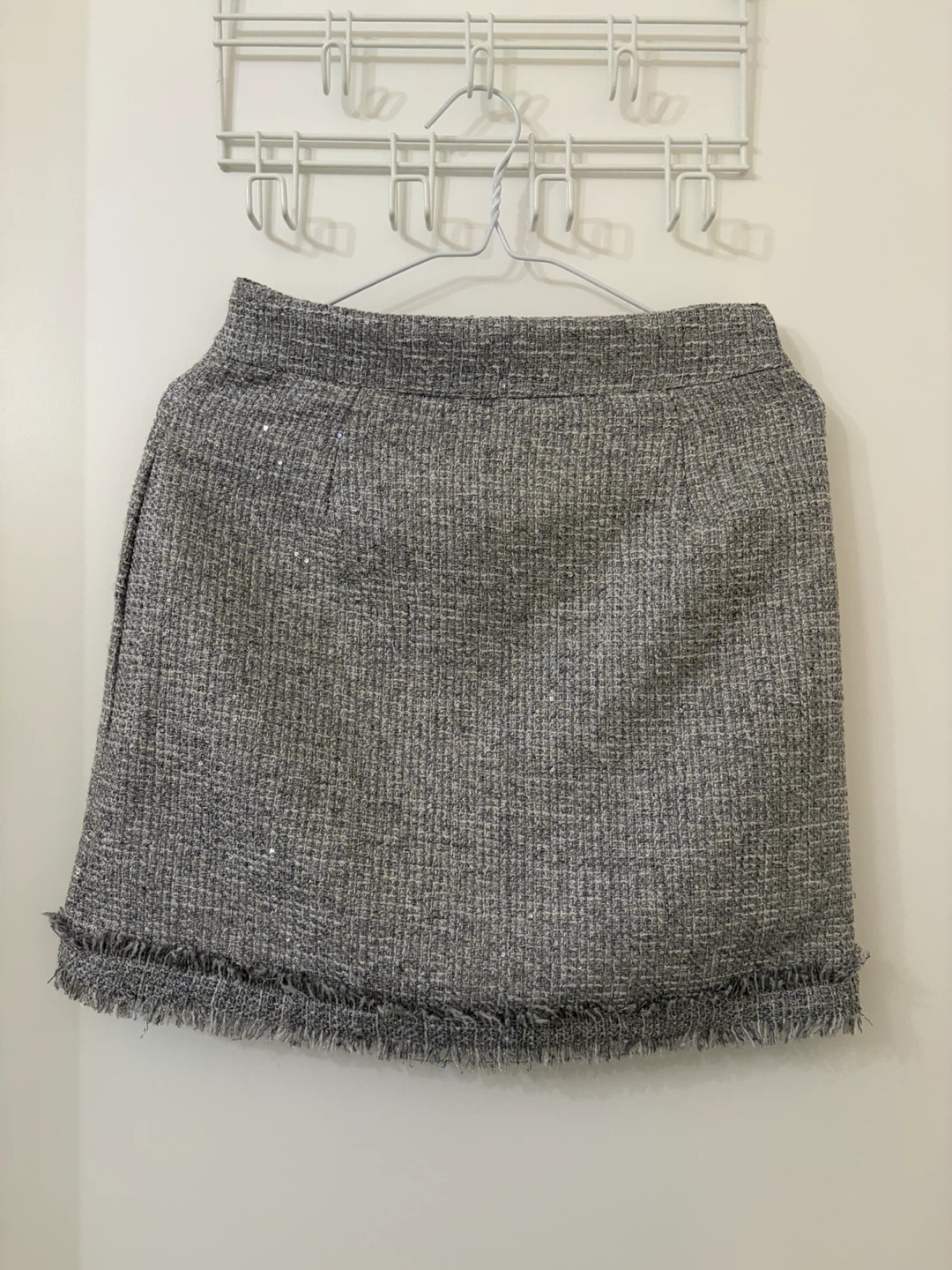 3-Piece Tweed Vest, Skirt, and Blouse Set - photo 4